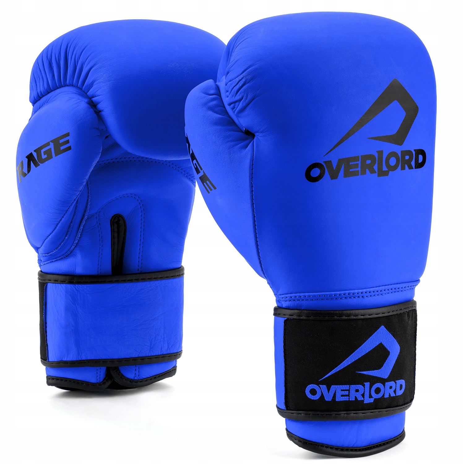 Overlord Boxerské rukavice Rage Modré 14 oz