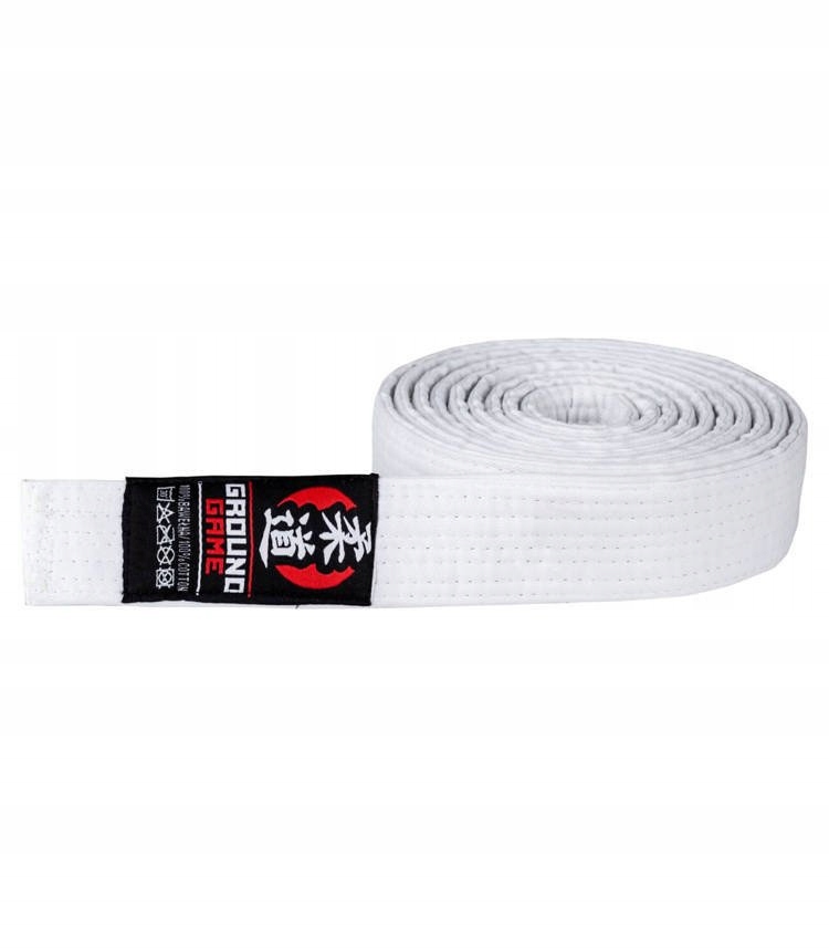 Pas Judo biały 320 cm Ground Game