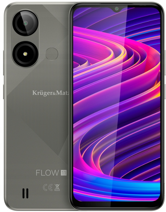 Smartphone Kruger&Matz Flow 11 6,56" 4/64GB DualSIM 4000mAh Lte šedý