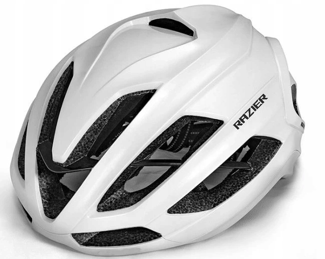 Cyklistická přilba Razier Formula White Shiny 68012 24794/M/L