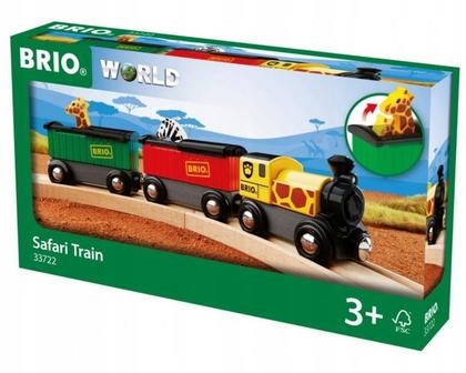 Brio World Pociąg Safari /Ravensburger