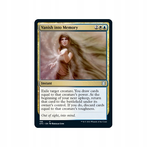 MTG 4x Vanish into Memory (Uncommon)