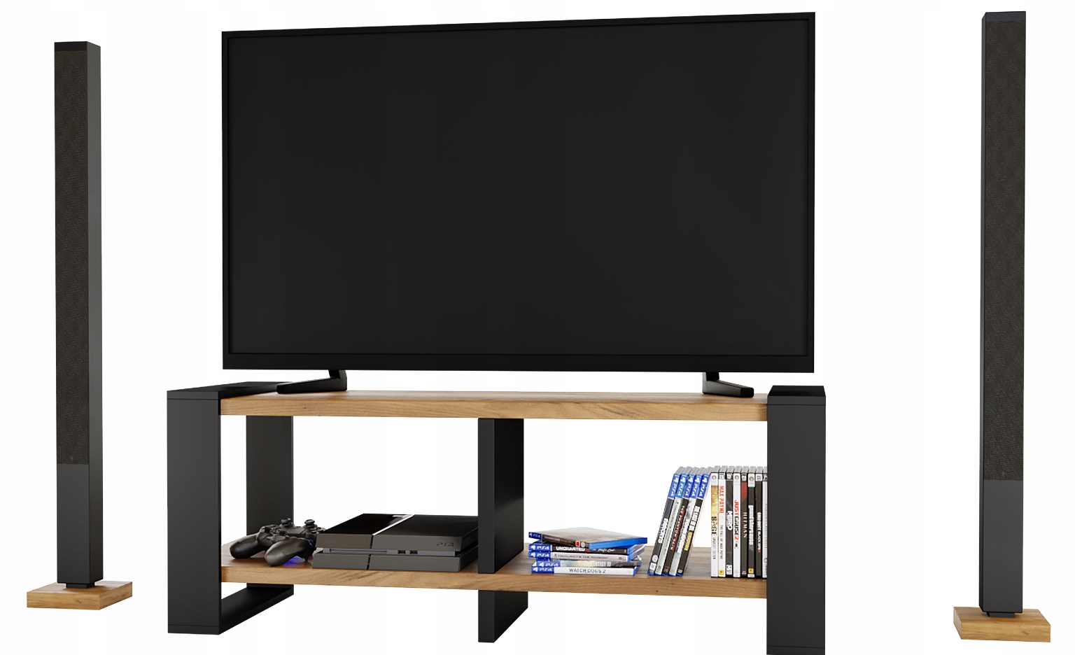

Stolik Rtv Pod Telewizor Tv Komoda Loft Industrial