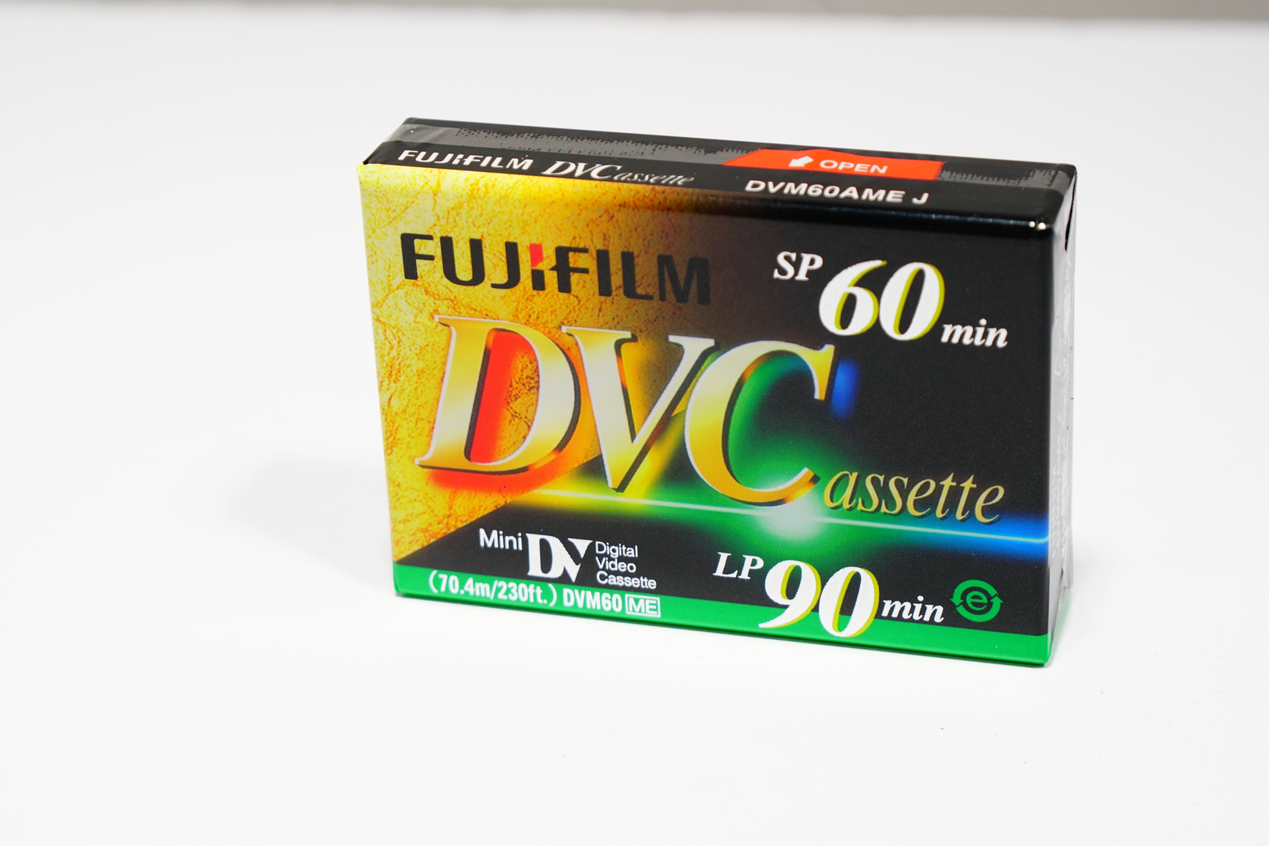 Kaseta Mini DV Fujifil DVC SP 60min LP 90 min do kamery EAN (GTIN) 4894651122534