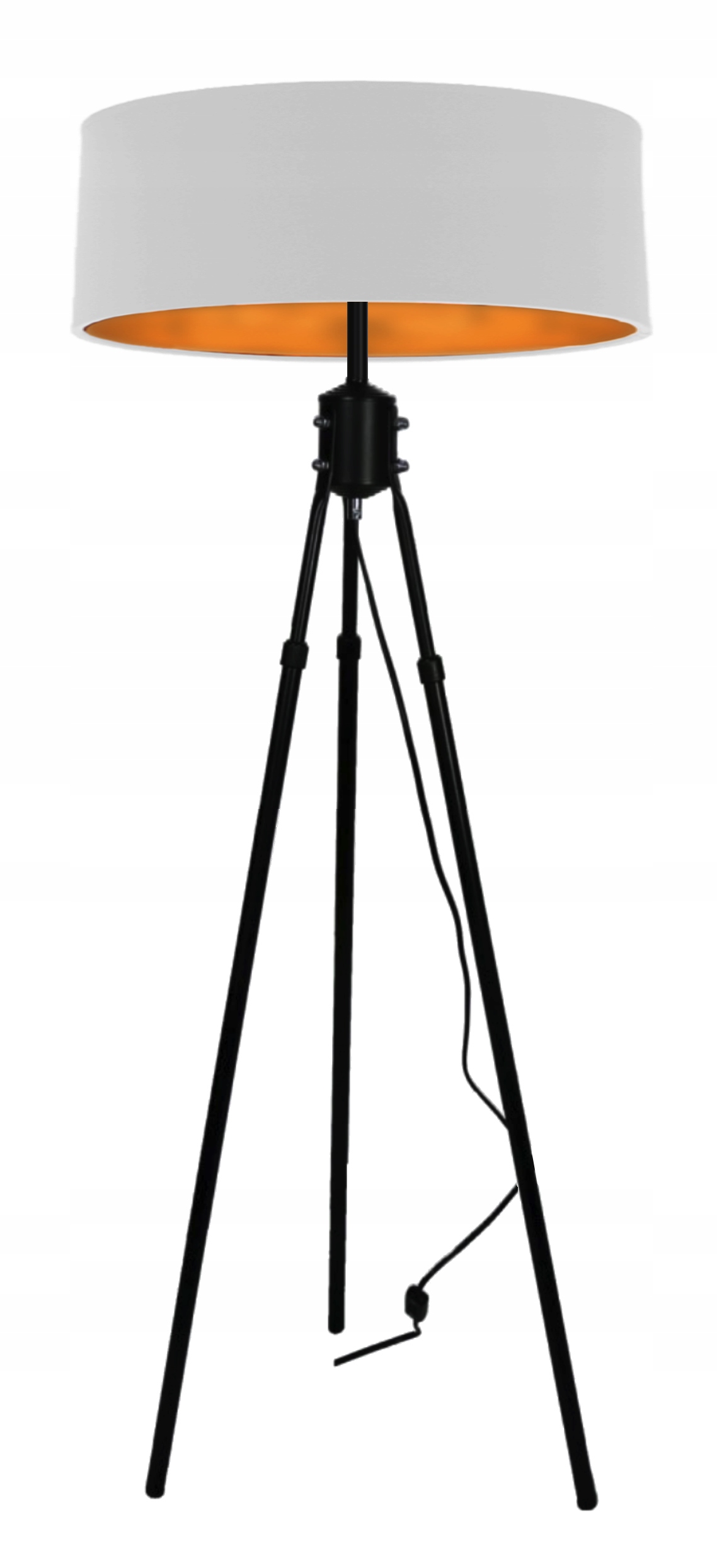 

Lampa Stojąca Podłogowa Trójnóg Abażur 45CM Led
