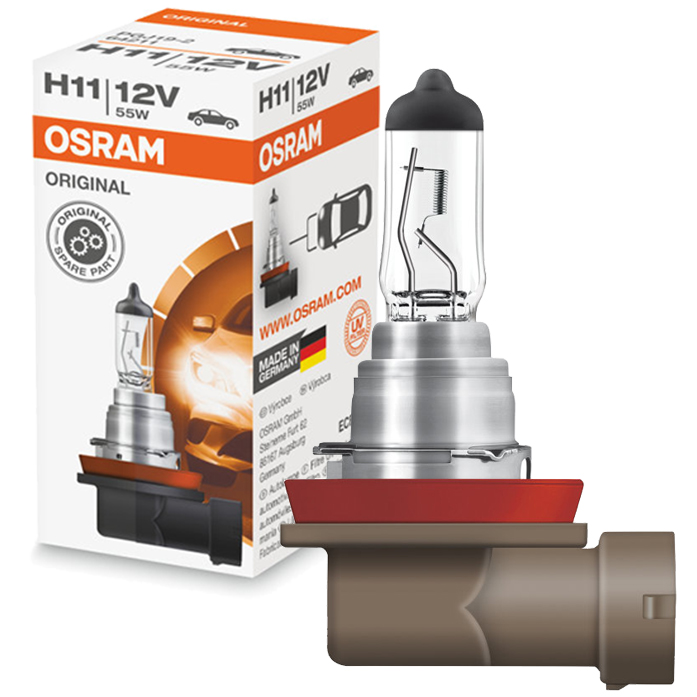 

Żarówka H11 Osram Original 12V 55W Ece Jakość Oem