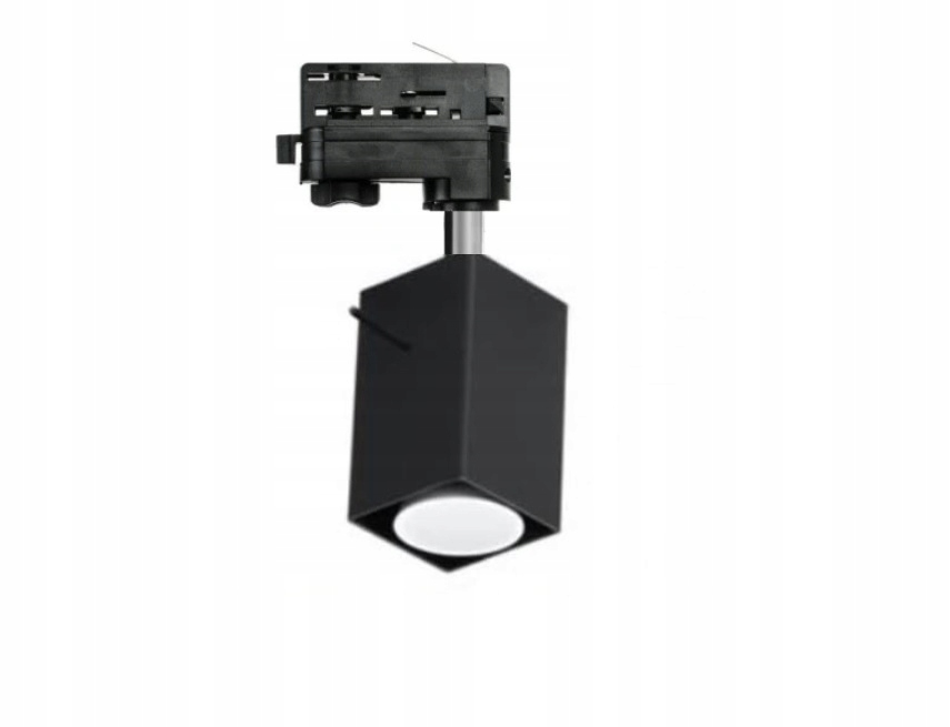 4 x REFLEKTOR KWADRAT GU10 3F + ZASILANIE ŚRODKOWE Kod producenta ZESTAW2X1M+4XGU10-MERID-3F-CZARNA