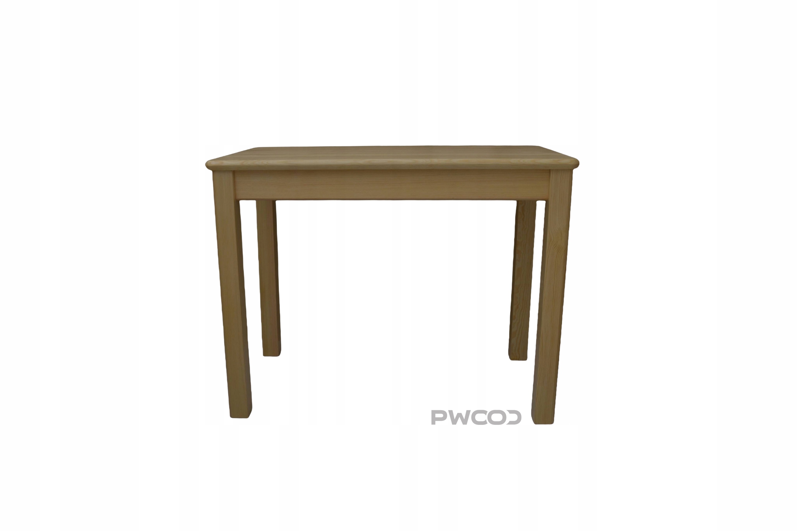 Dřevěný Stůl z borovice, barva borovice 100 x 60 cm