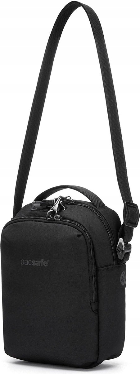 Protikrádežová taška Pacsafe V Companion Crossbody Jet Black