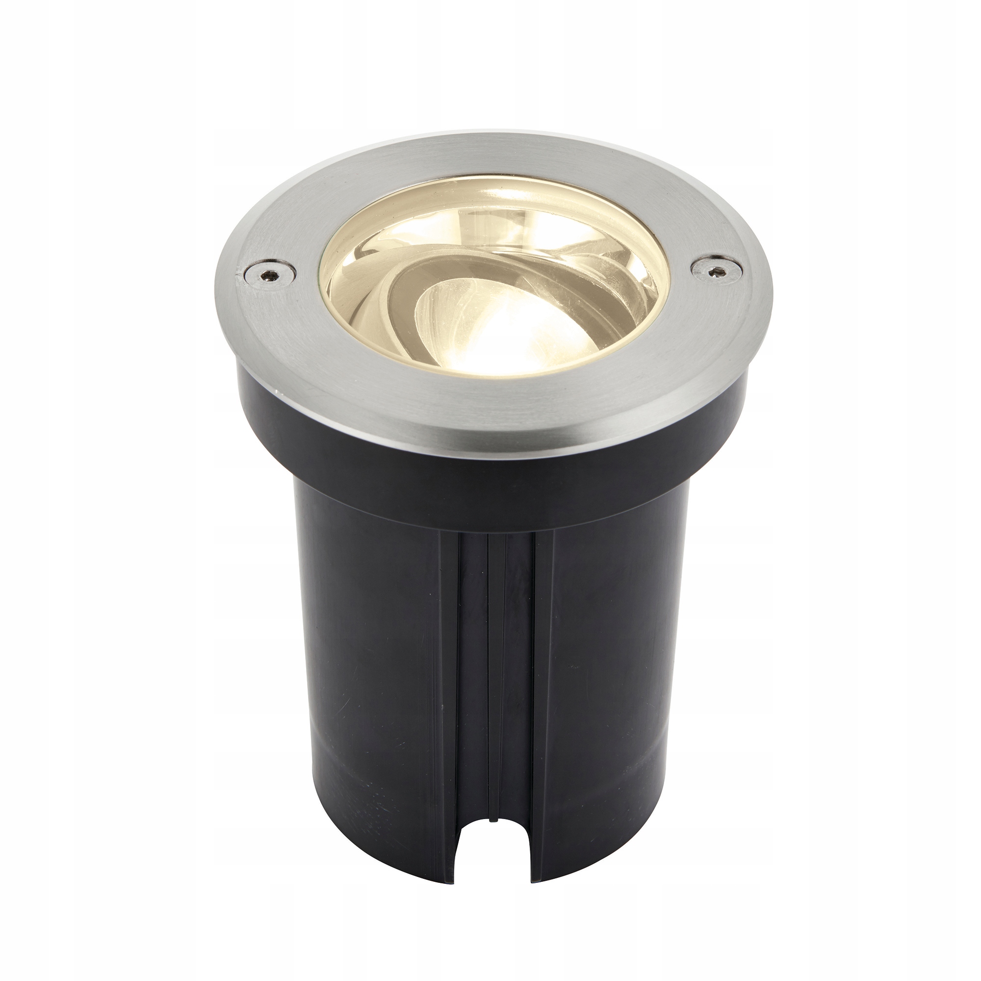 Nájazdová lampa Hoxton 6.5W IP67 3000K IK08 strieborná Saxby