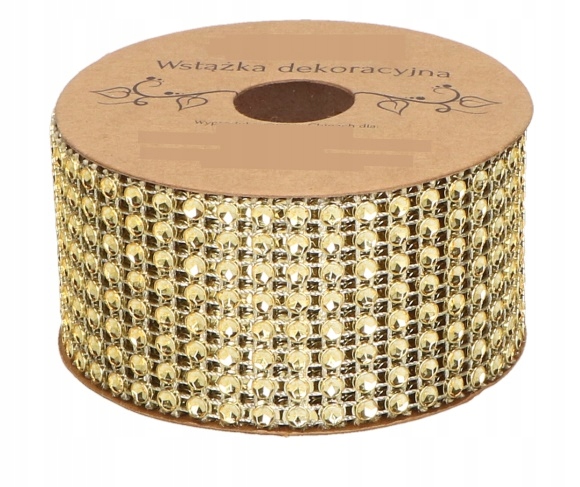 

Taśma Ozdobna Cyrkoniowa Diamentowa 4 cm C.rolka