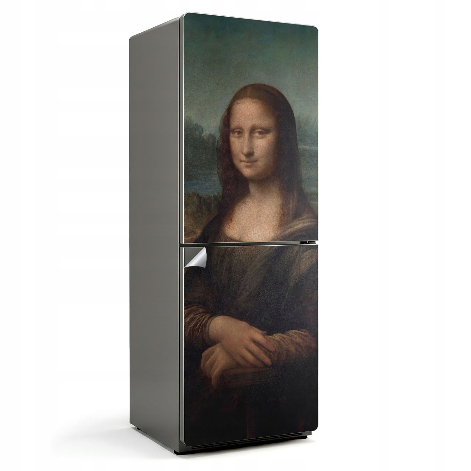 Samolepicí Samolepicí Dekor na přední stranu dveří ledničky Portrét Mona Lisy
