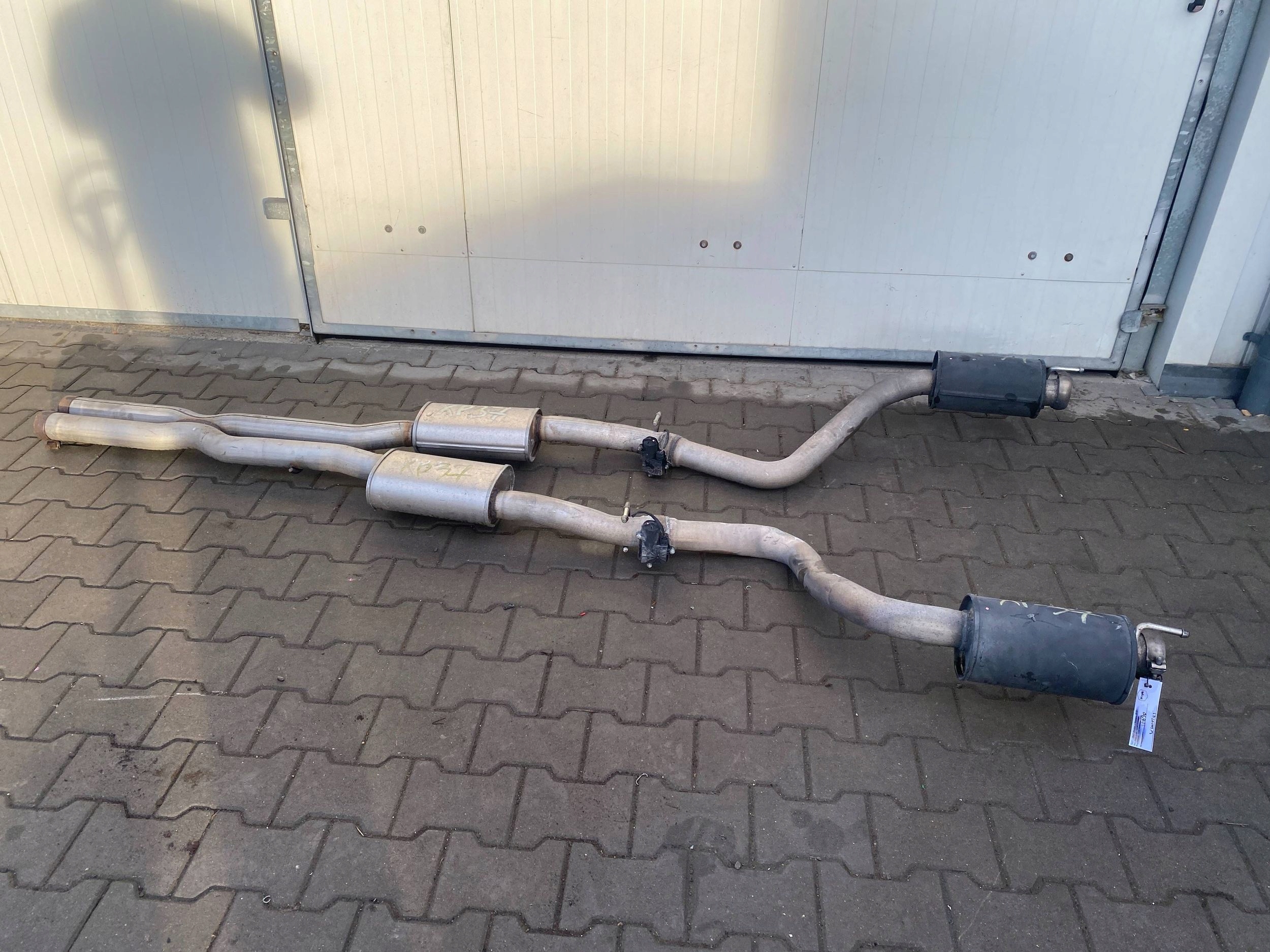 pipe exhaust complete exhaust pipe przepustnice 6.4 SRT Dodge Charger 2015+