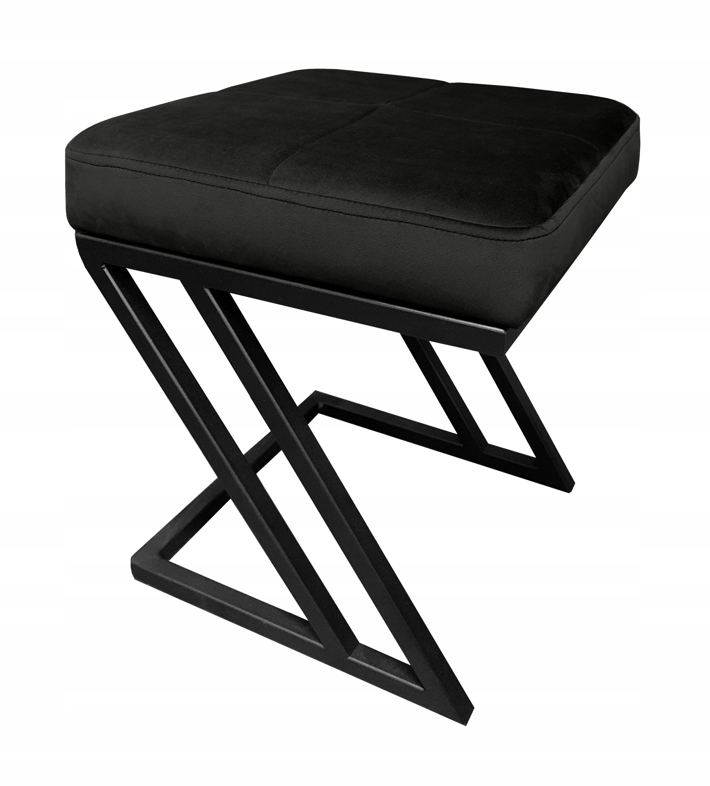 Pufa ZETA LOFT ławka taboret podnóżek metal MG19