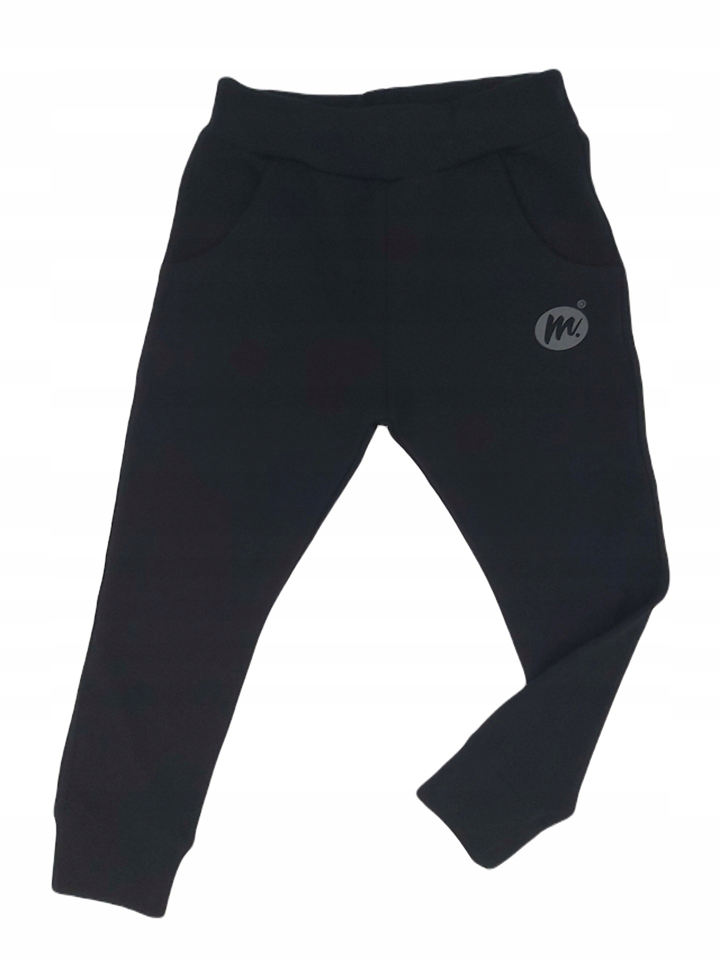 SPODNIE DRESOWE CHŁOPIĘCE 152 CZARNE MROFI BAWEŁNA SZCZUPŁE JAKOŚĆ