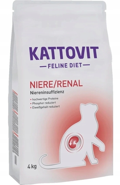 Kattovit Feline Diet Niere/Renal 4 kg
