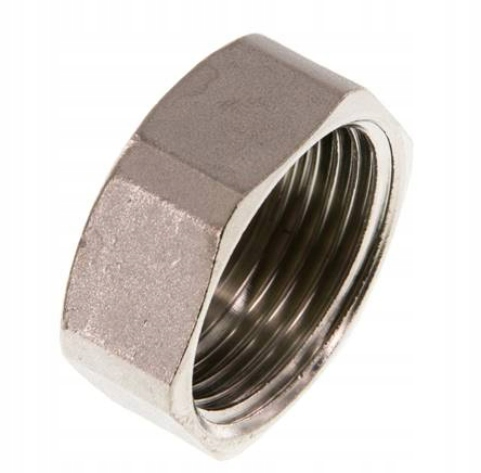 Závitová záslepka Gw G 2" niklovaná mosaz 10 ks