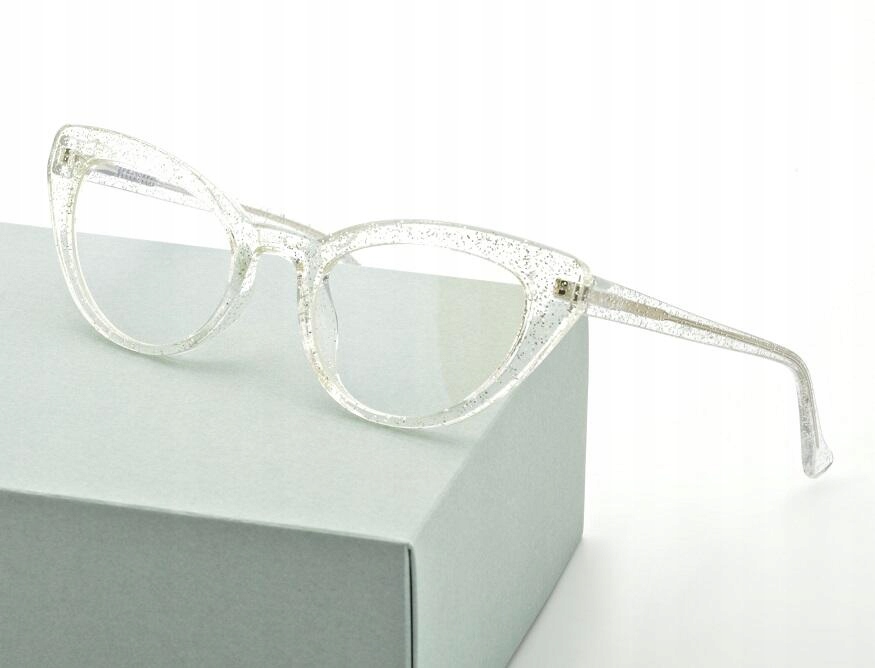 OKULARY DAMSKIE ZERÓWKI Bezbarwne do KOMPUTERA BLF Kod producenta 25107B