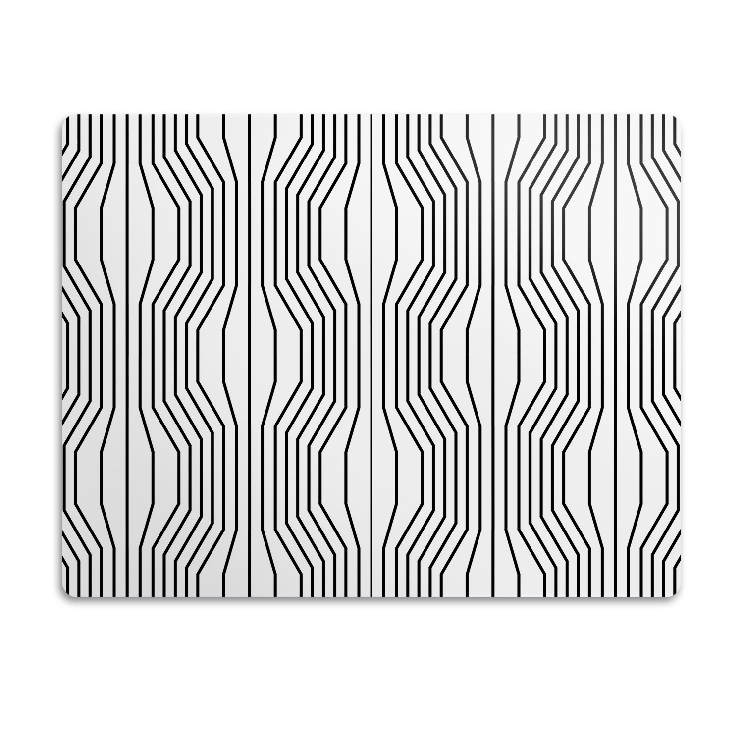 Levně Ochranná podložka pod misku Geometrická iluze 60x40