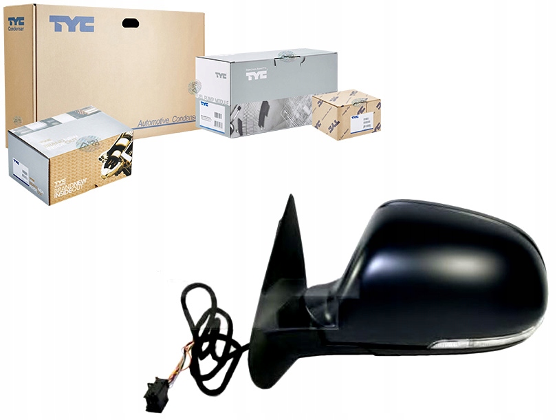 LUSTERKO ZEWNĘTRZNE SKODA TYC