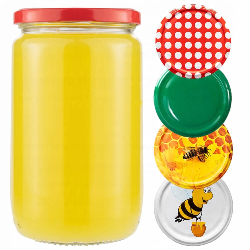 

8X Słoik Franko 720ml Dżem Przetwory + Wieczko 82