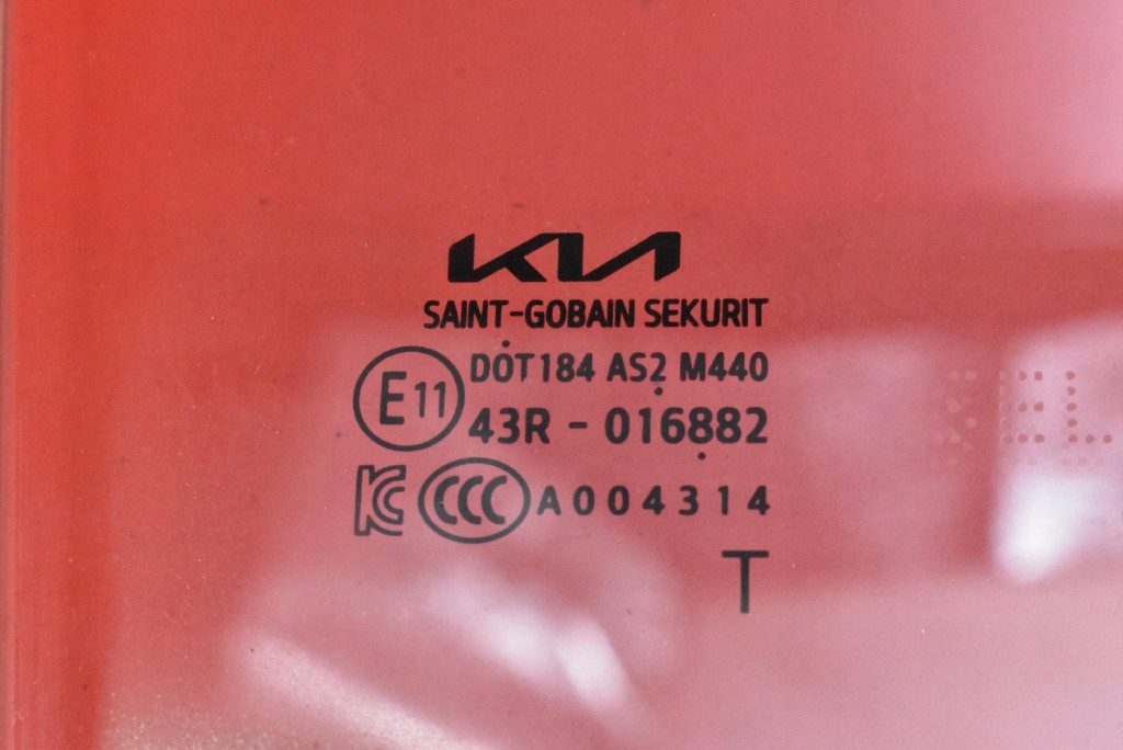 window side right rear part rear KIA EV6 21