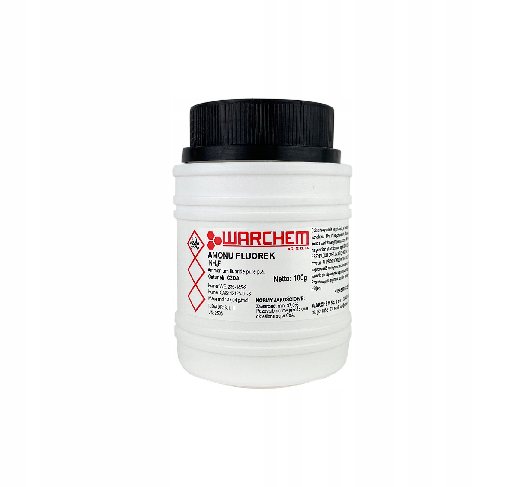 

Fluorek Amonu Czda 100g
