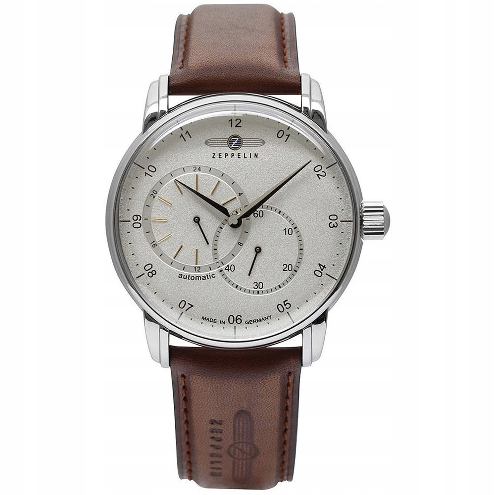 Pánské Hodinky Zeppelin 86621 hnědý pásek