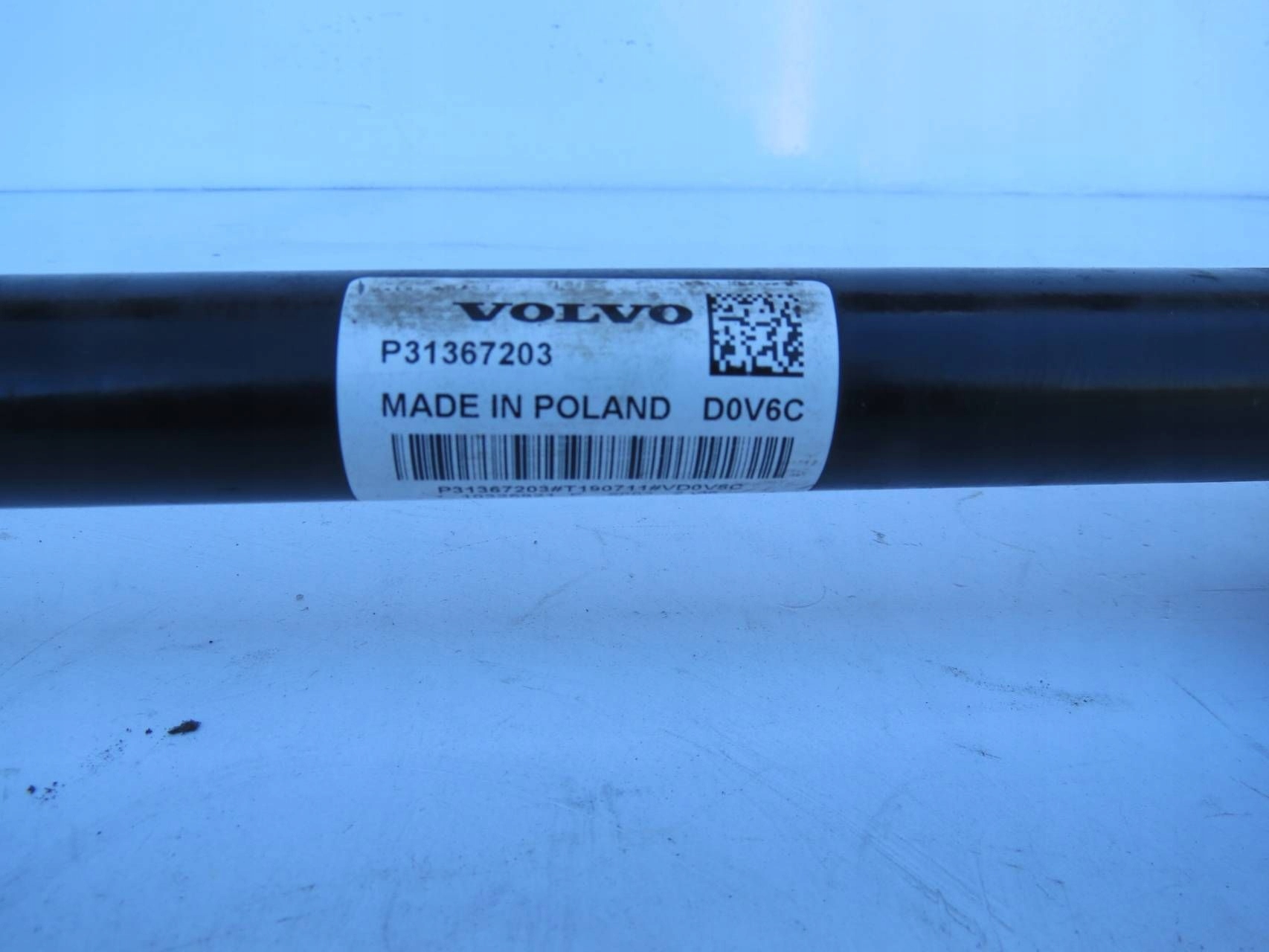 semi-axis left rear part VOLVO V90 T8 HYBRYDA 31367203