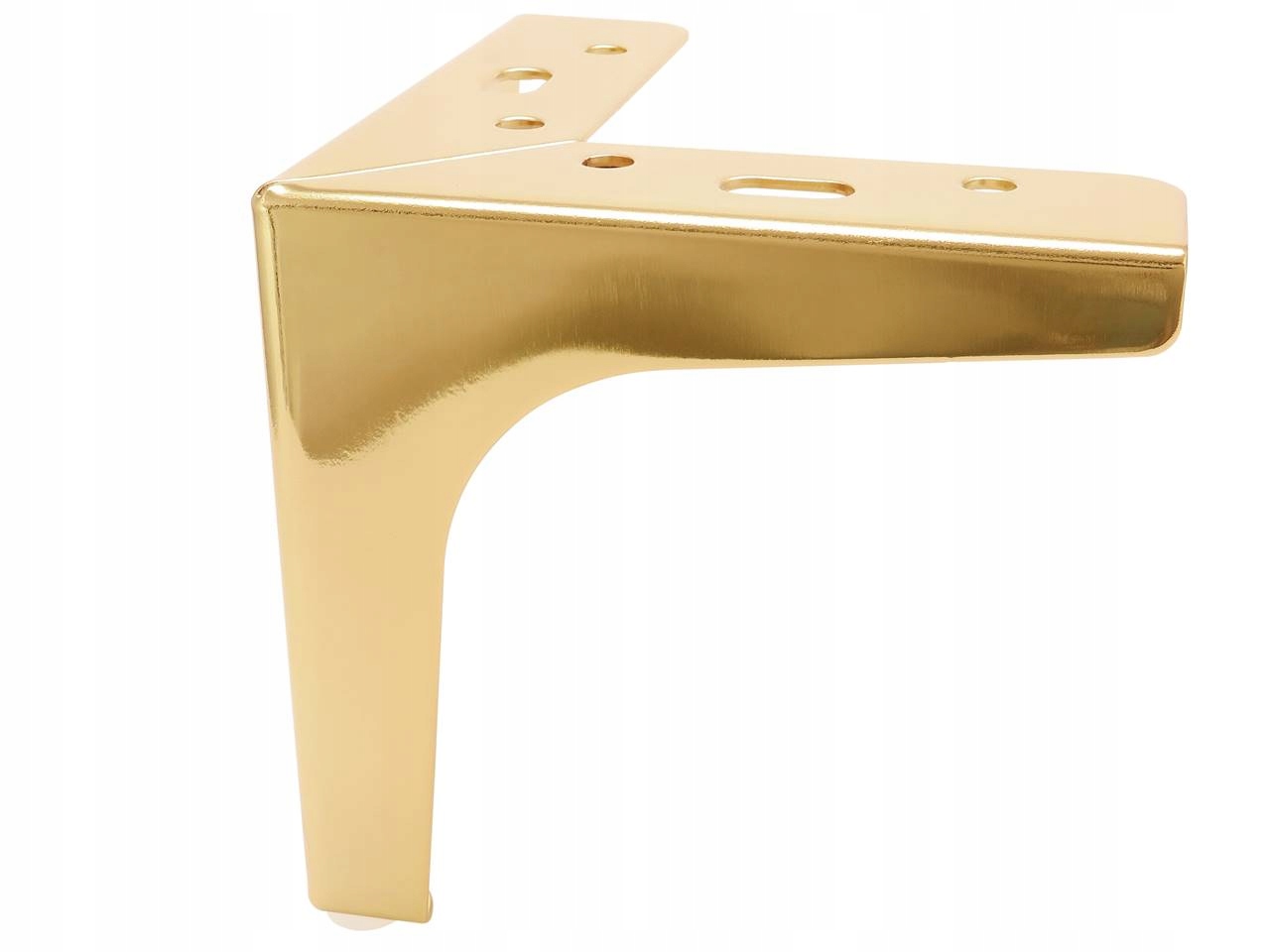 

Noga Nóżka Stopka Narożna 135 MM Złota Metalowa