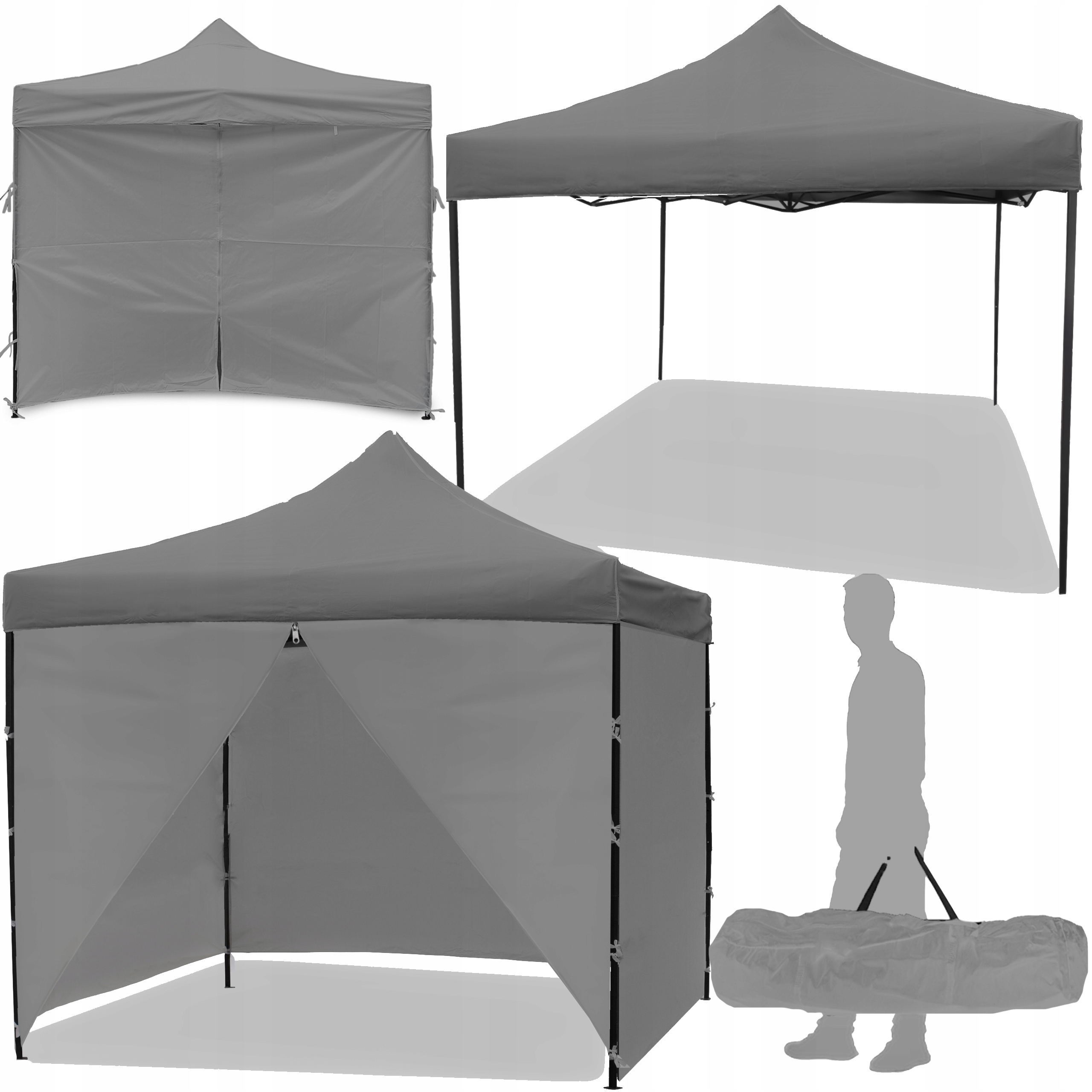 PAWILON NAMIOT OGRODOWY HANDLOWY 3x3m WODOODPORNY