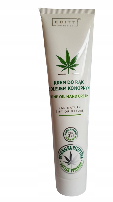 

Editt Krem Do Rak Z Olejem Konopnym 125 ml
