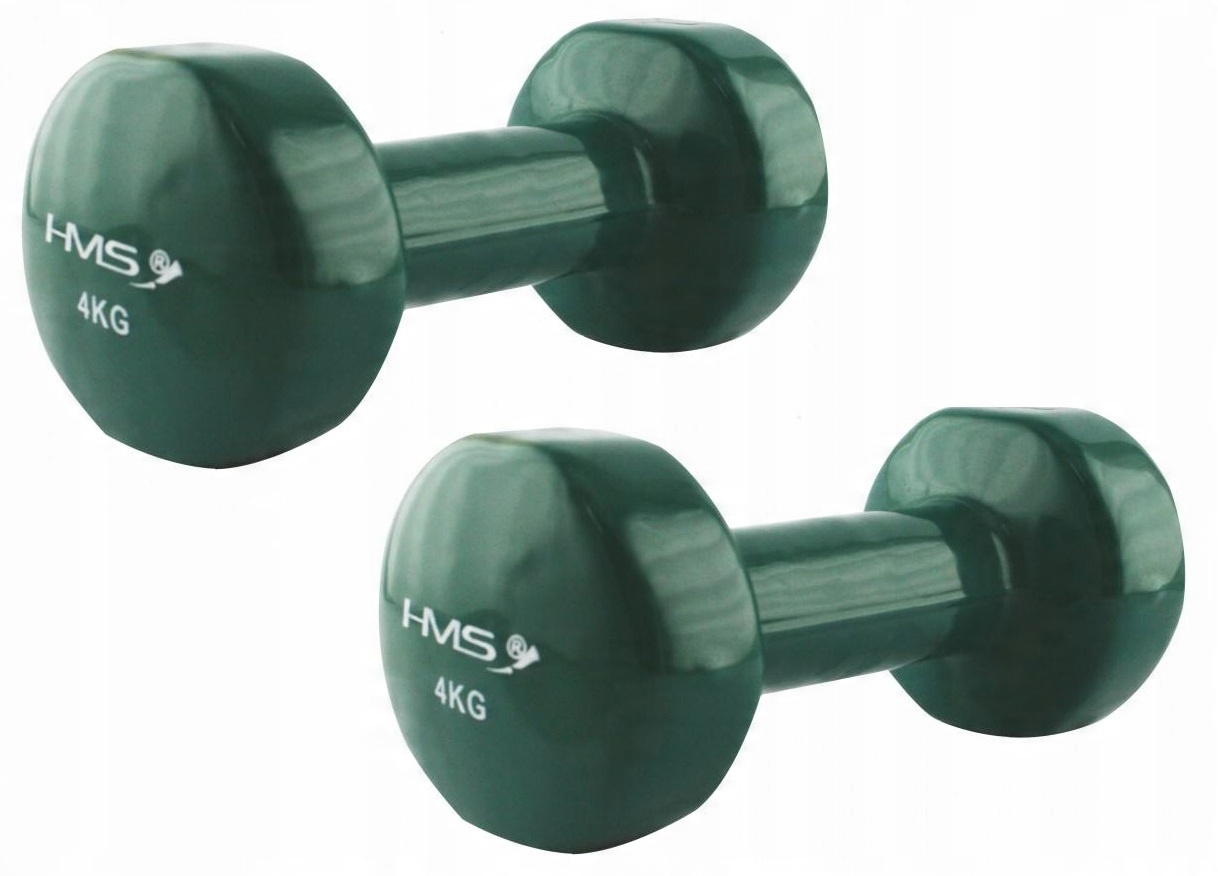 

Hantle Żeliwne Winylowe Fitness Crossfit 2x 4 kg