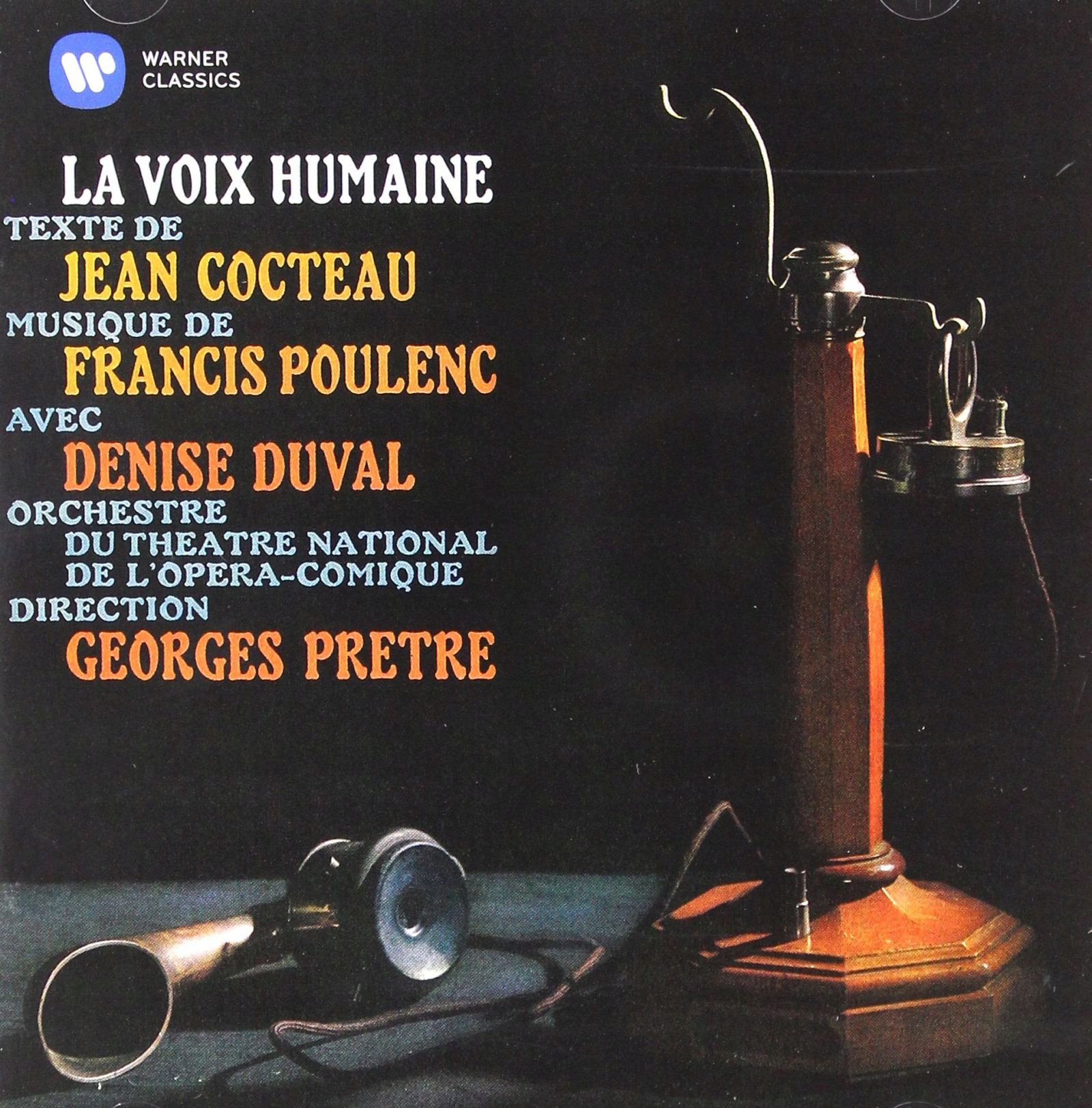 Pretre+duval+piaf: Poulenc: La Voix Humaine; Cocteau: Le Bel Indifferent CD