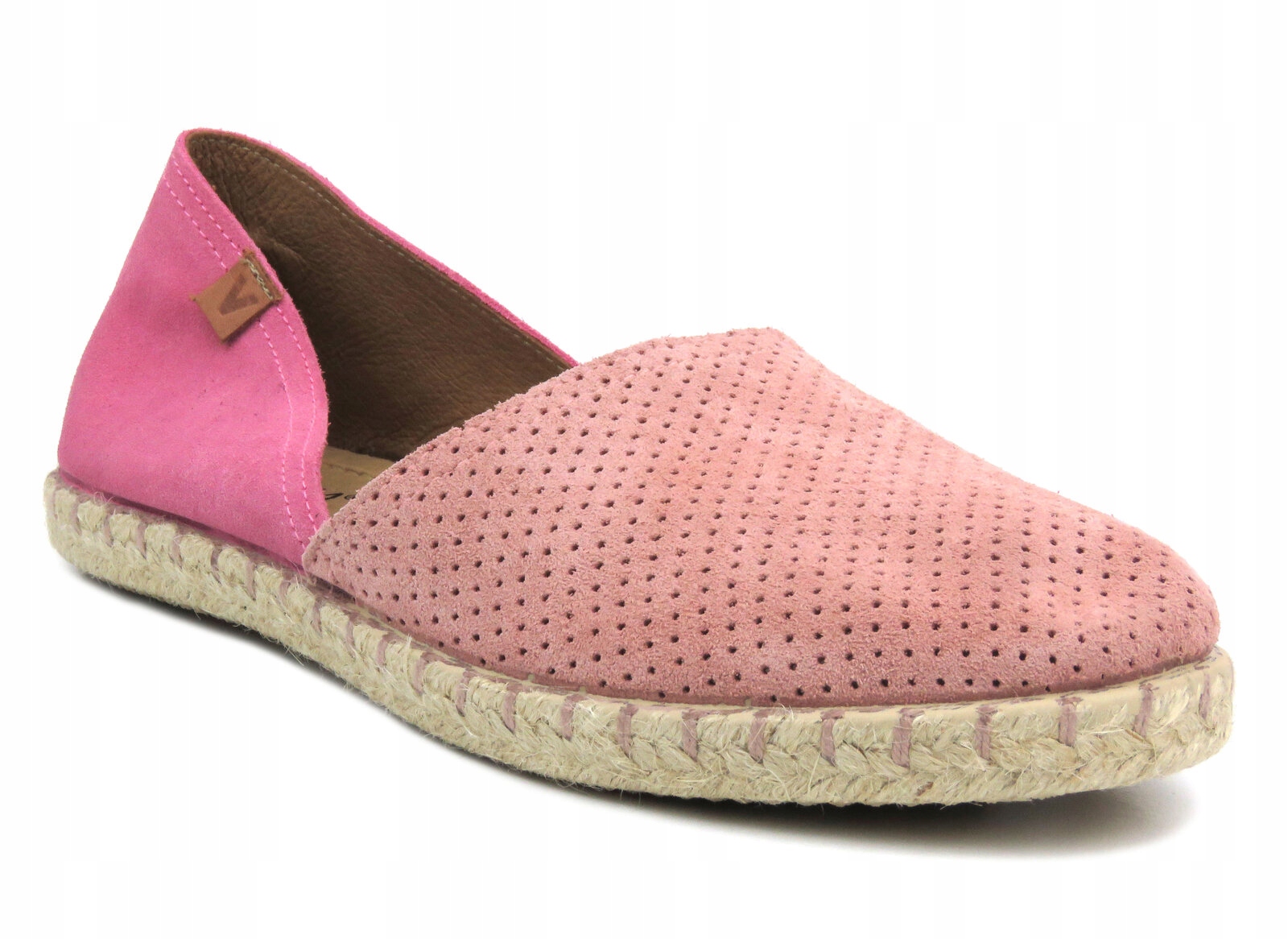 ESPADRYLE DAMSKIE VENEZIA 473-22036 SKÓRA LEKKIE WYGODNE RÓŻOWE Marka VENEZIA