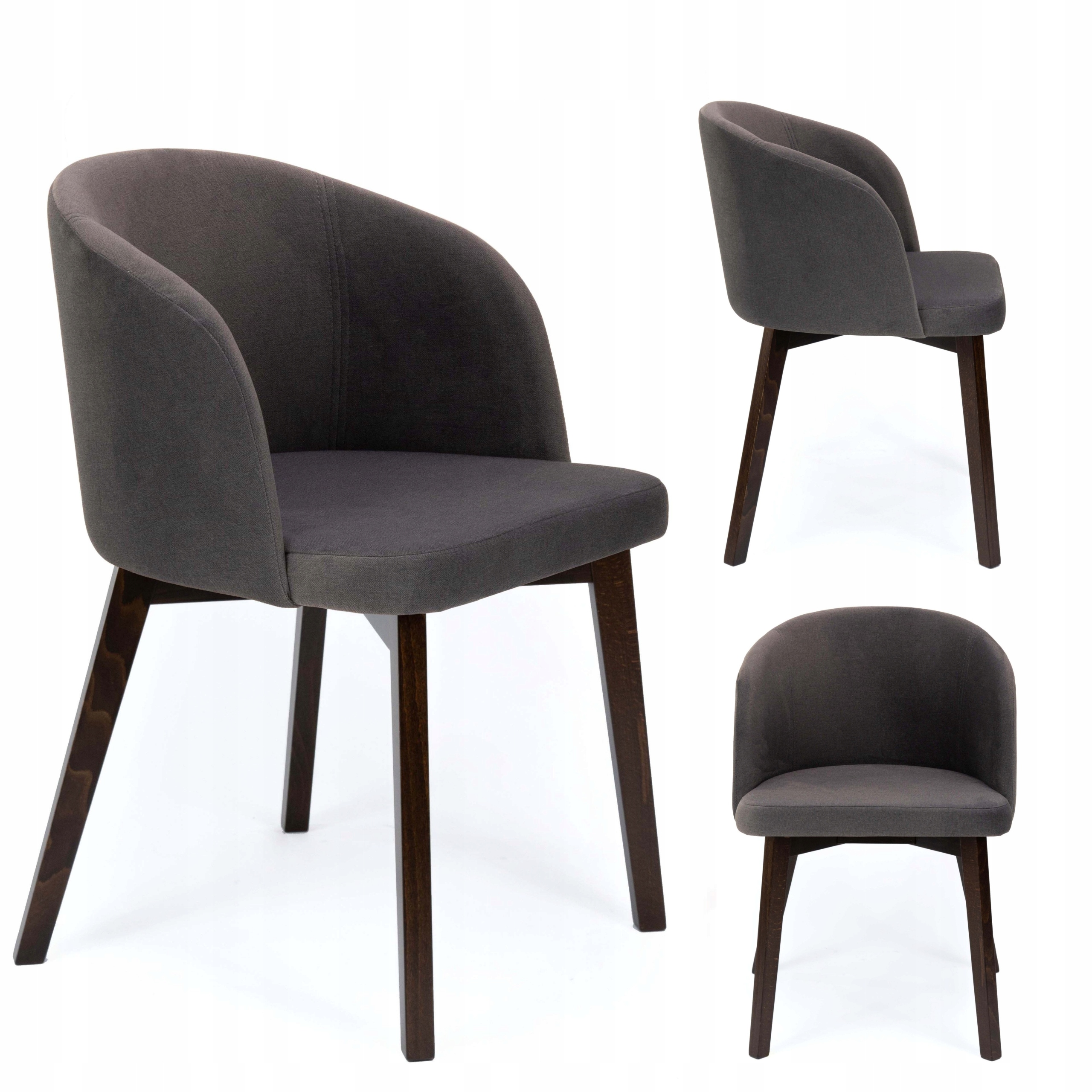 Moderní židle do obývacího pokoje Kancelář Jídelna Výjimečný design BELLUNO2 ořech