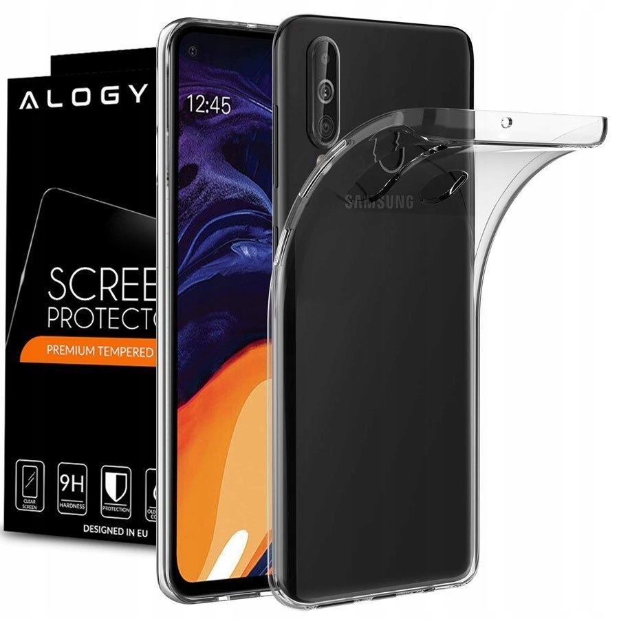 

Etui Guma Slim Case Do Samsung Galaxy A60 + Szkło