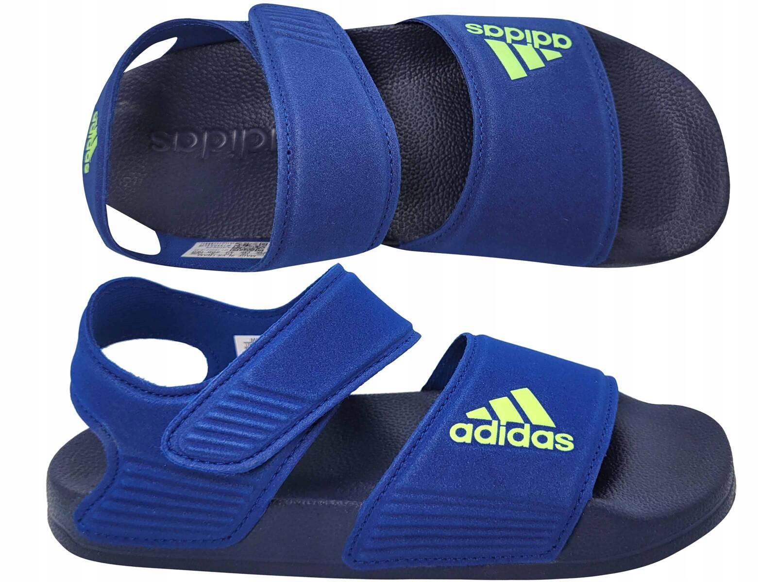 ADIDAS ADILETTE SANDAL ID2626 LEKKIE SANDAŁY SANDAŁKI DZIECIĘCE NA RZEPY