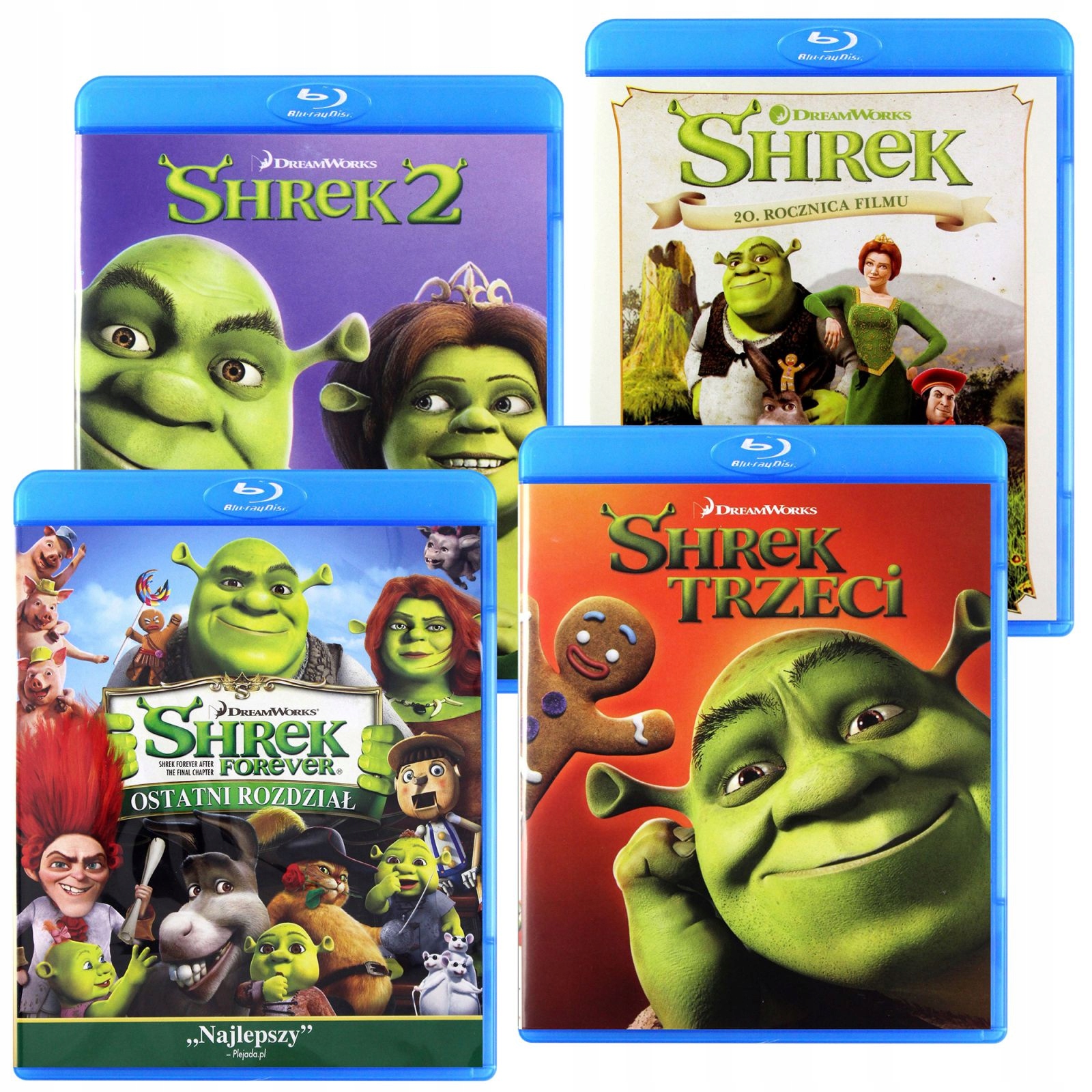 

Shrek Kolekcja: Shrek Shrek 2 Shrek Trzeci S