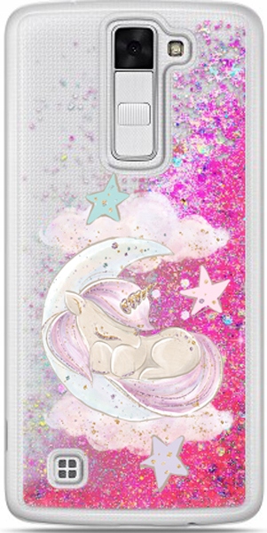 

Etui płynny brokat Jednorożec 8 do Lg K8