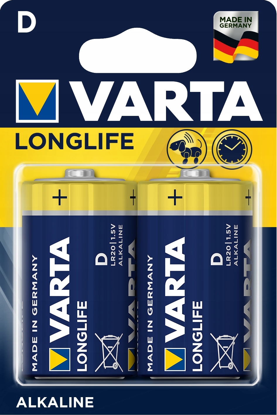 

Varta - Long Life LR20 - Baterie Alkaliczne