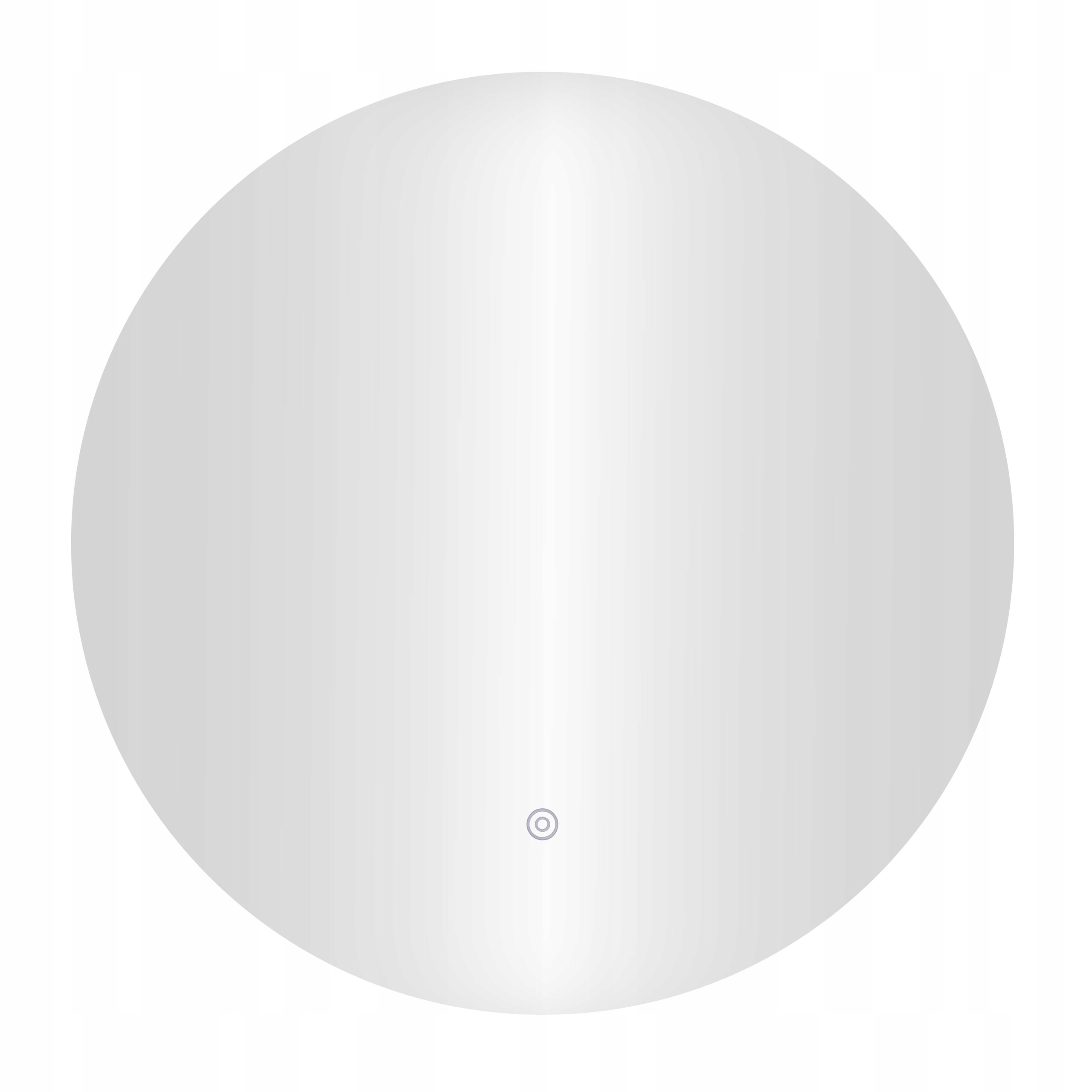 ModernHome Vkm-eco Kulaté nástěnné Led zrcadlo 80 cm, 3 barvy světla