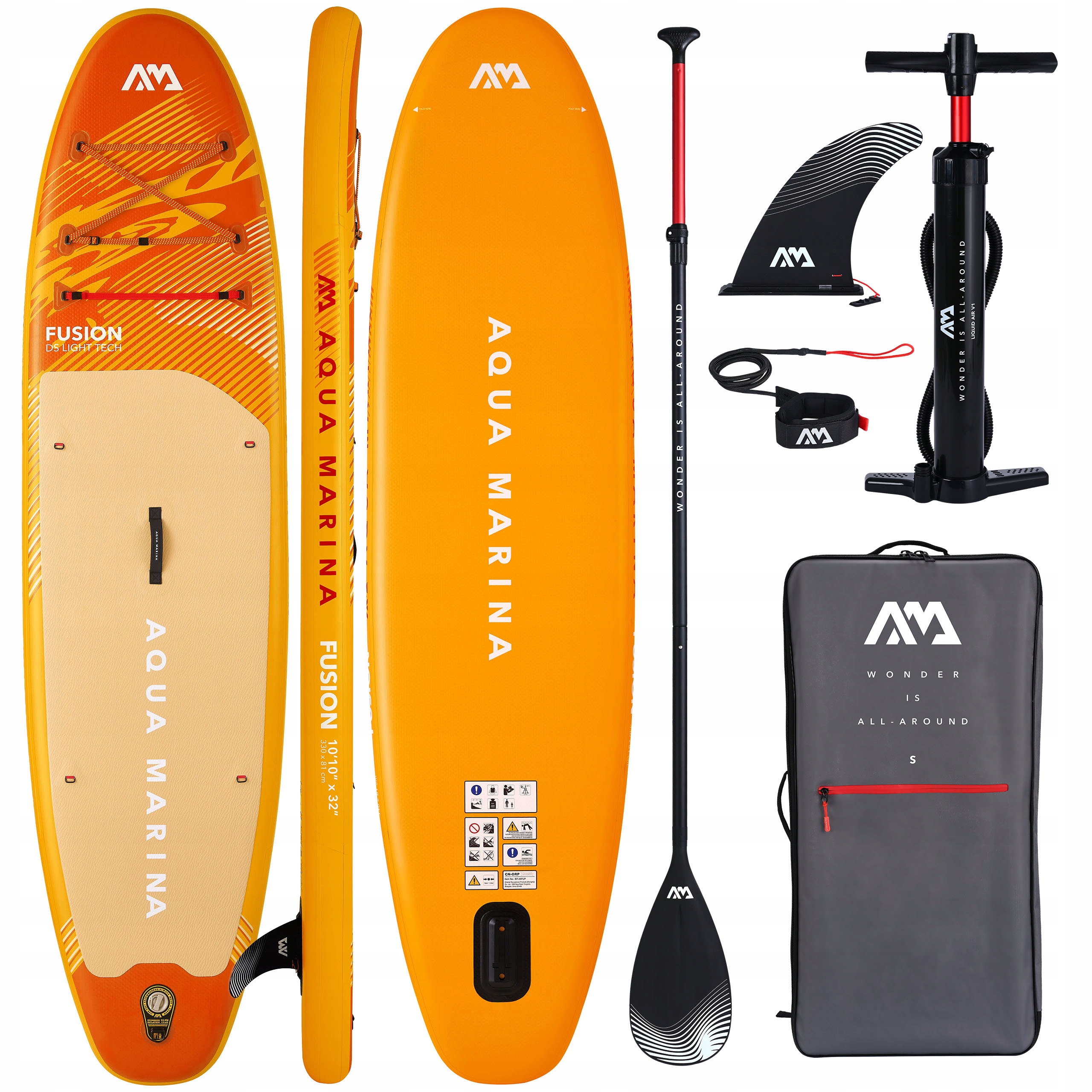 Deska do pływania Sup Board Pompowana Aqua Marina Fusion 330 cm 2026