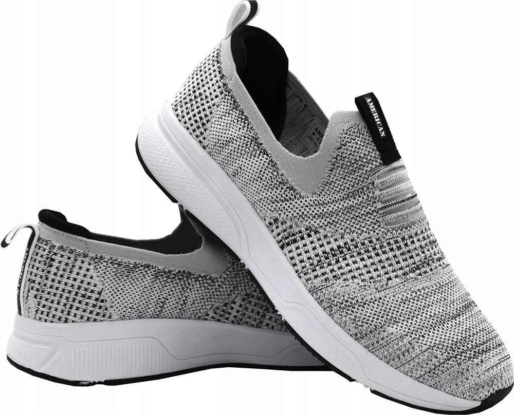 Pánské lehké nazouvací sportovní boty American Club Rh 102/23 vel. 43 šedé