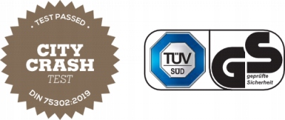 Bagażnik Box dachowy Modula CIAO 430 czarny połysk Wysokość produktu 44 cm