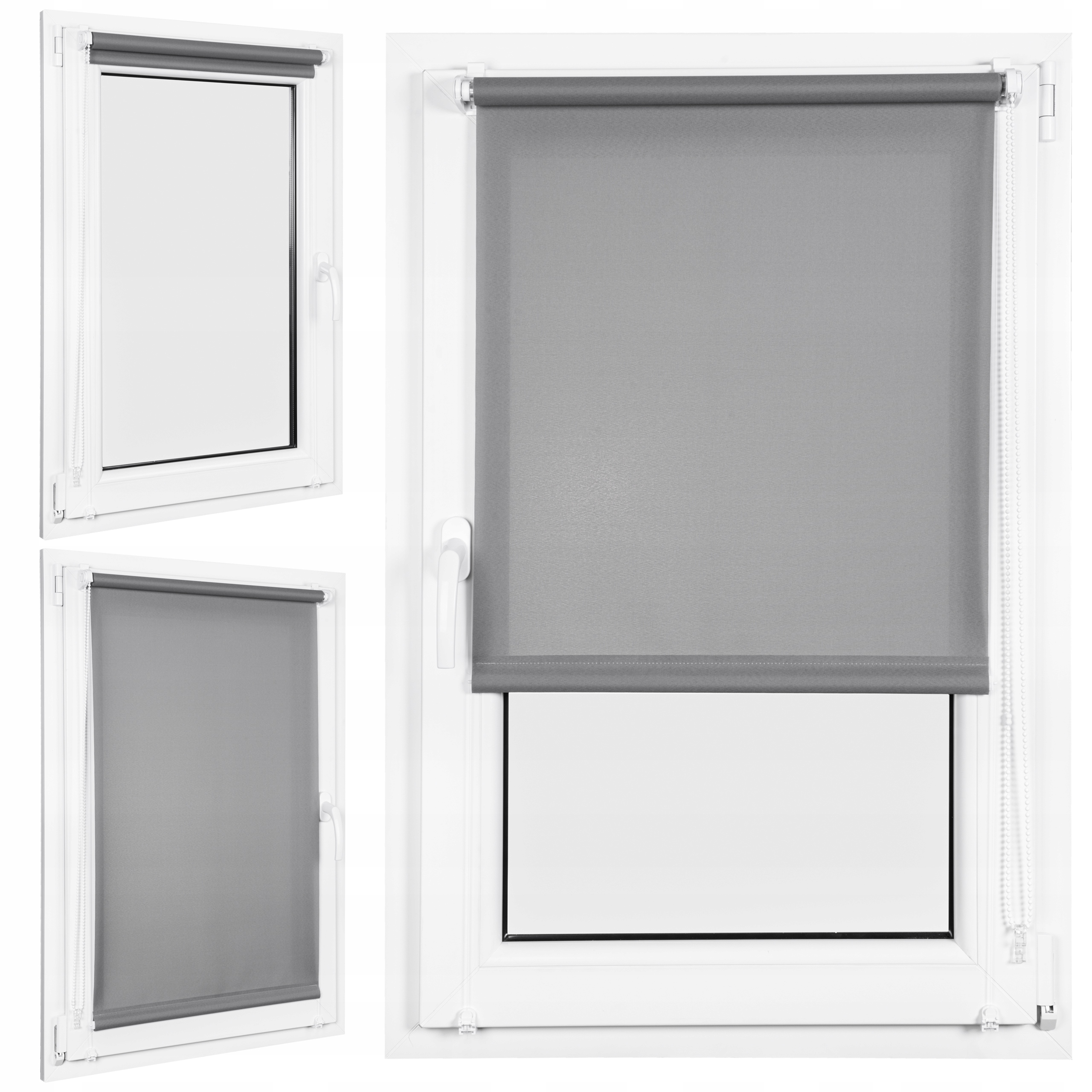 ROLETA ZACIEMNIAJĄCA 45X150 CM NA WYMIAR GŁADKA