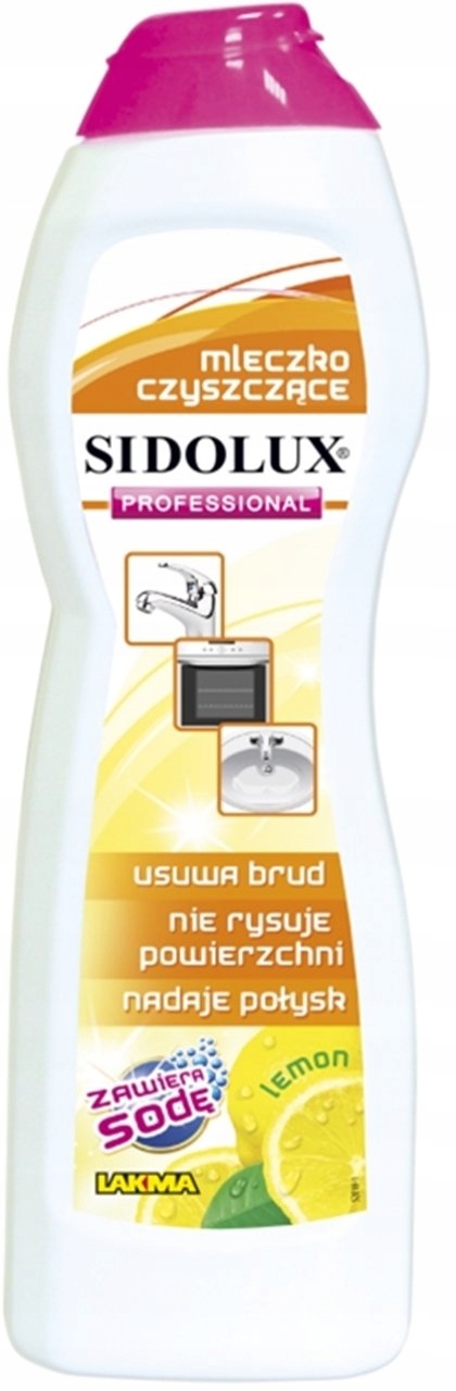 

Sidolux Professional Mleczko Czyszczące Lemon