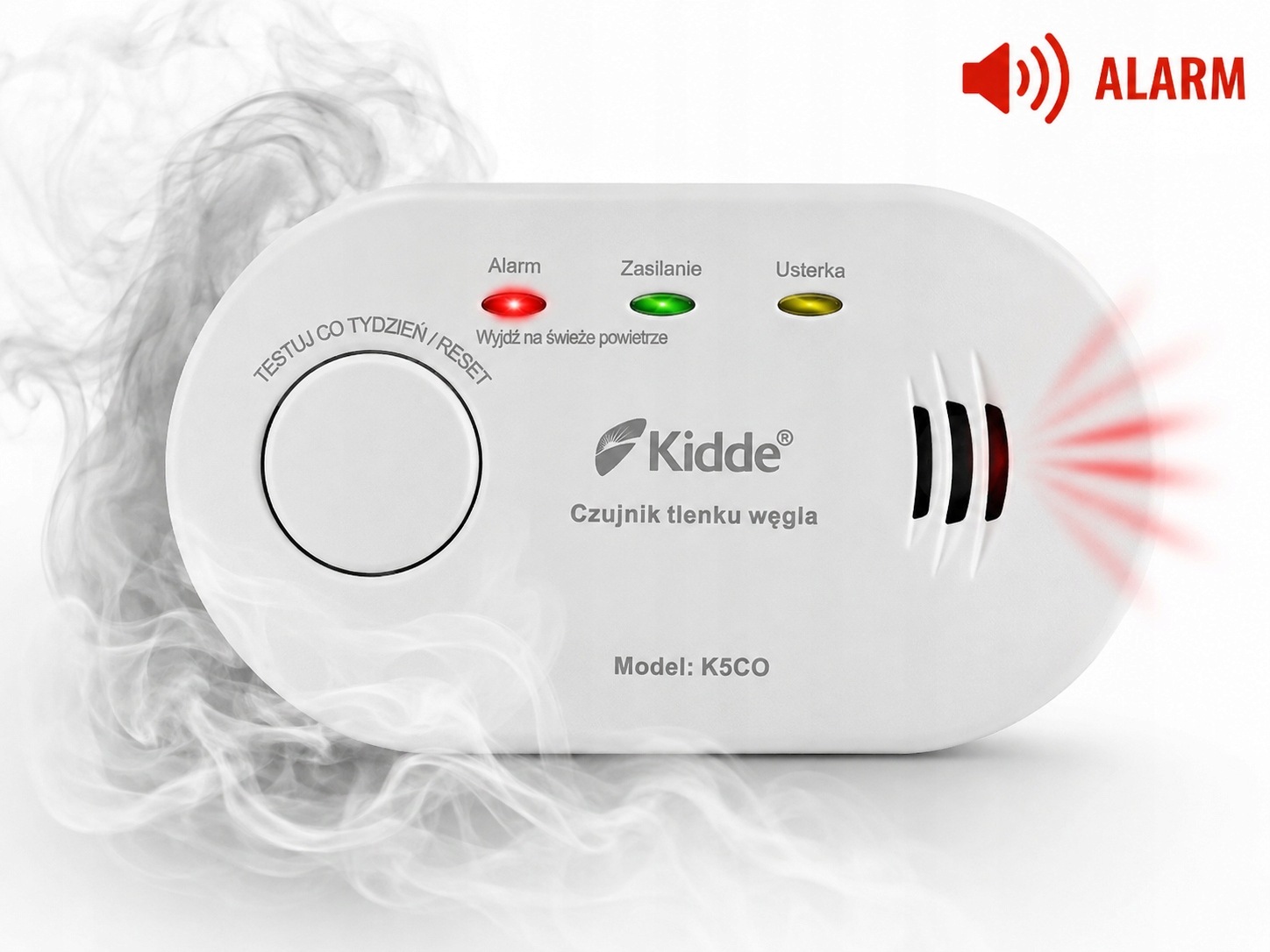 Detektor Oxidu Uhelnatého Co Kidde K5CO Sensor 85 dB
