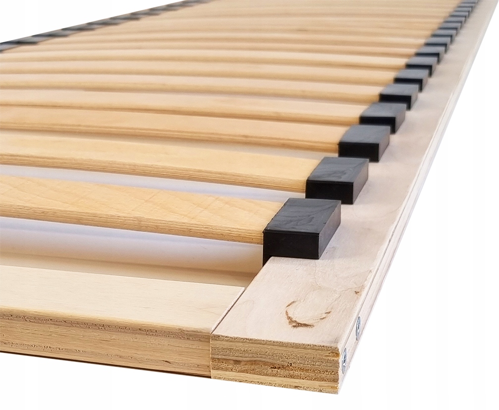 Stelaż do łóżka 100x200 premium płaski niski wkład pod materac Wysokość produktu 3.6 cm