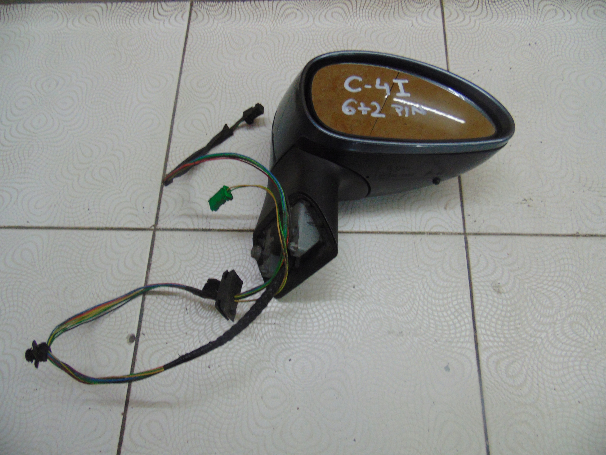 SPECCHIETTO RETROVISORE DESTRO CITROEN C4 E 6+2PIN